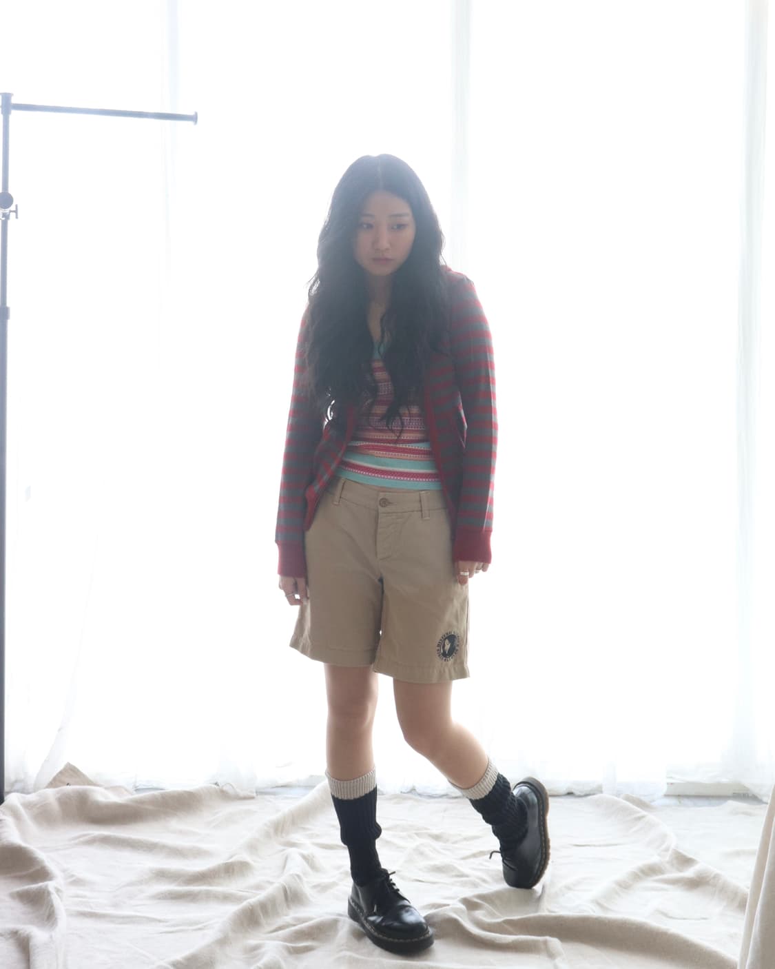 [Hysteric Glamour] Border Hoodie (새상품) 상품이미지2