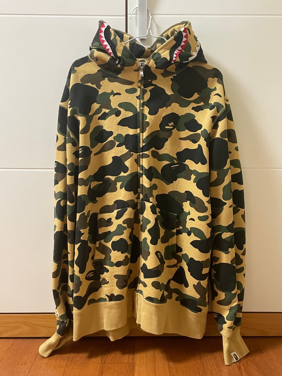 베이프 1st 샤크후드집업 WGN 상품이미지1