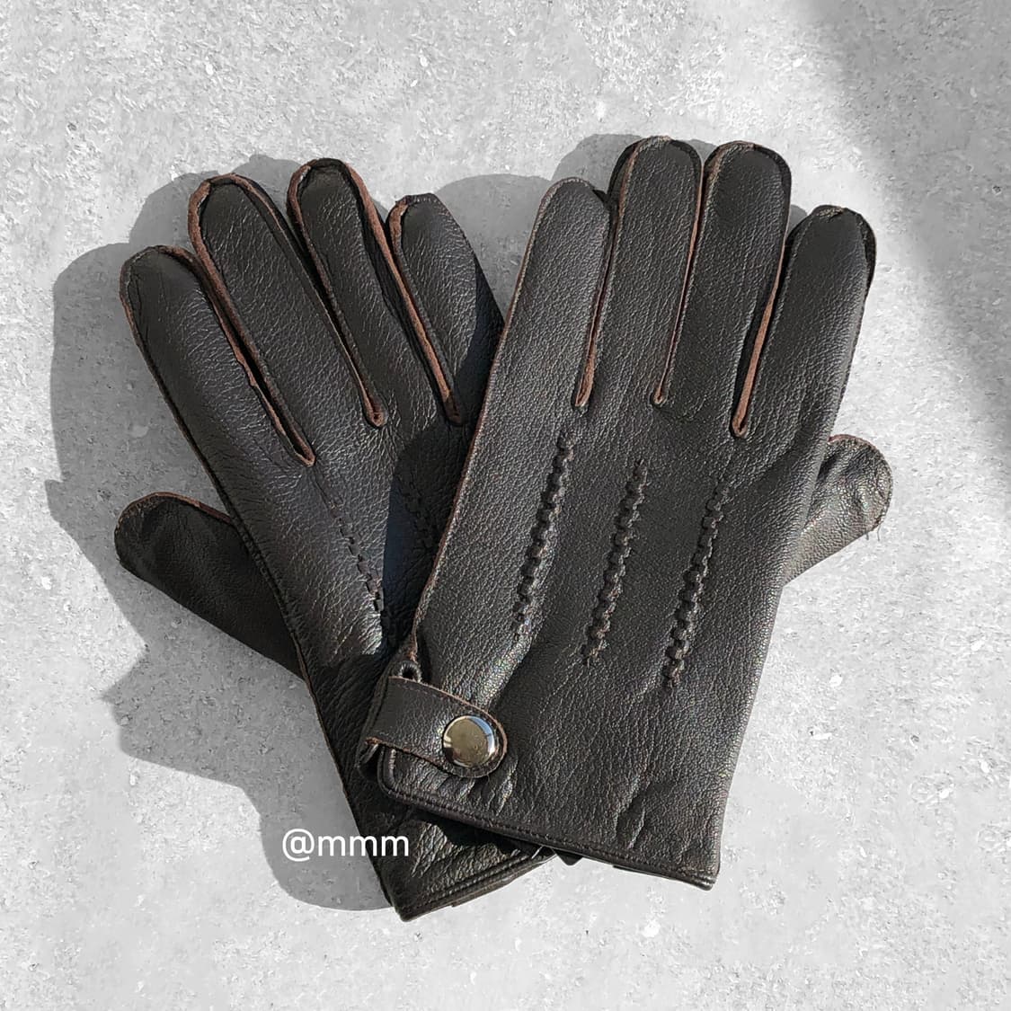 [Premium] 남자 사슴가죽 장갑 상품이미지1