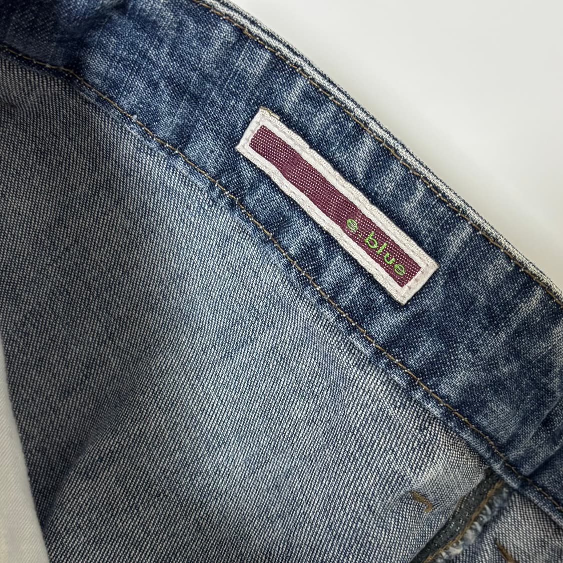 지블루 빈티지 카고 와이드 데님 상품이미지5