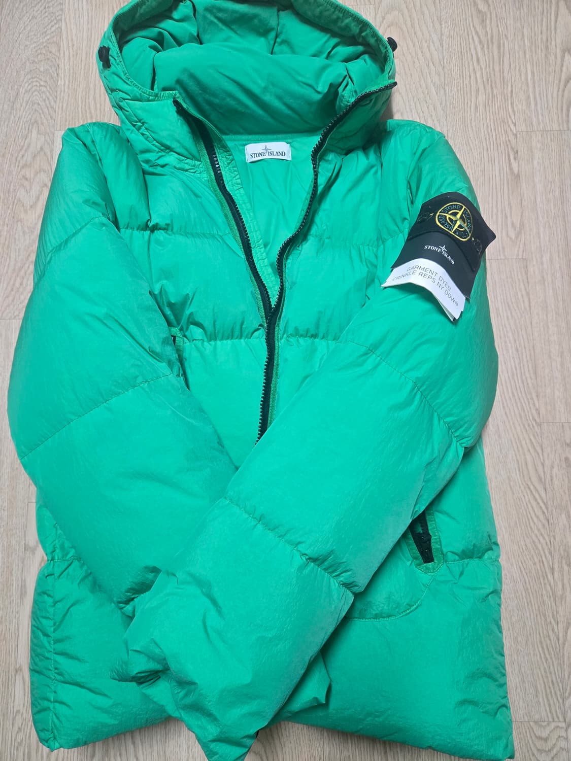 스톤아일랜드 크링클랩스 패딩 XL사이즈 상품이미지1