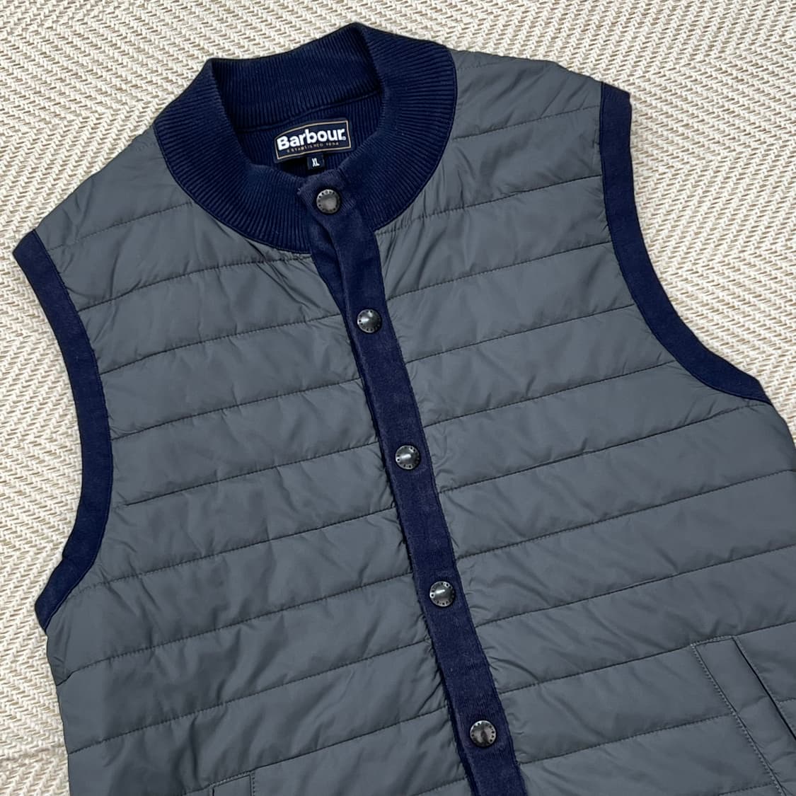 바버 패딩 베스트 r2655 상품이미지3