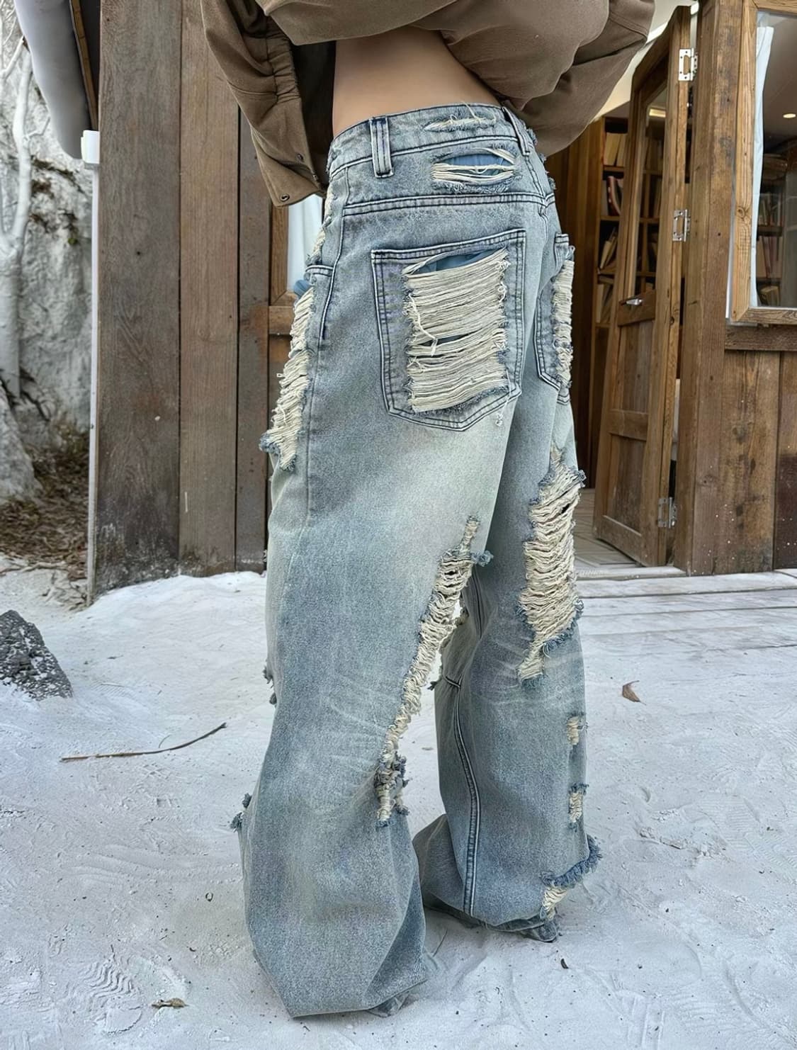 JHL JEANS 찢청 상품이미지2