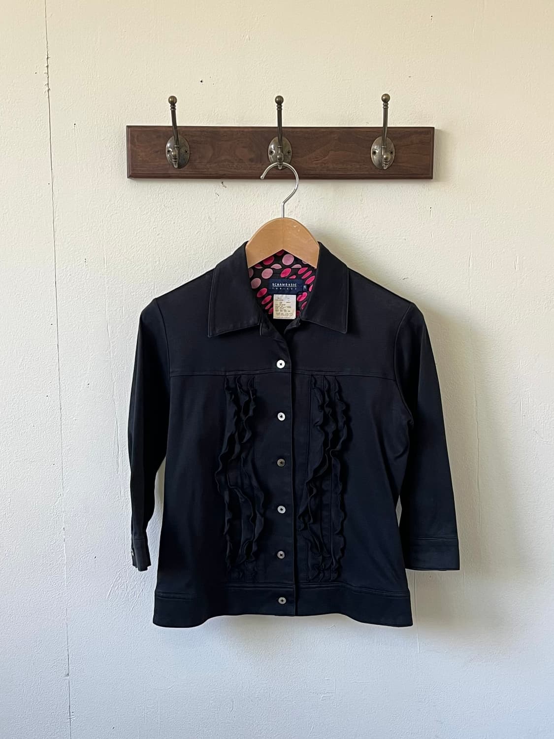 SCHAMBASIC 프릴 셔츠자켓 상품이미지1