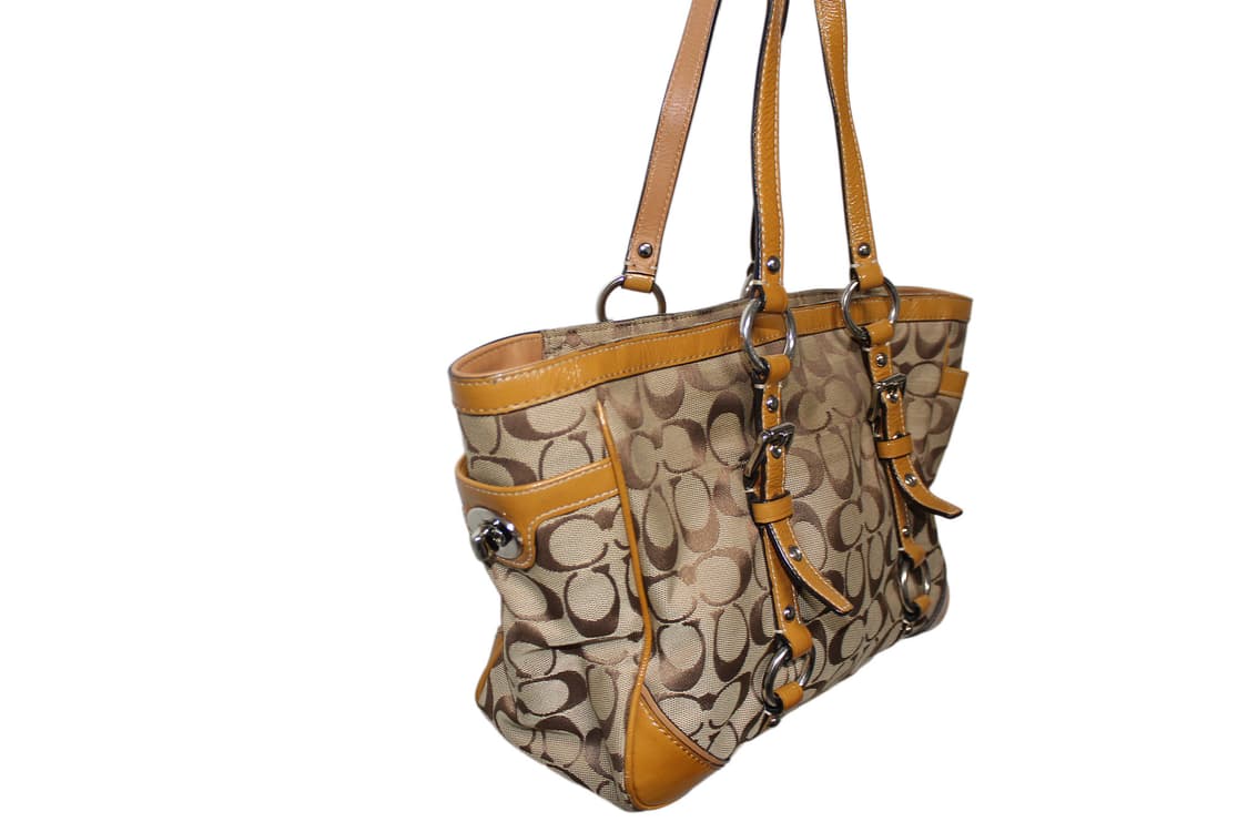 2000s Y2K COACH 코치 토트백 상품이미지3