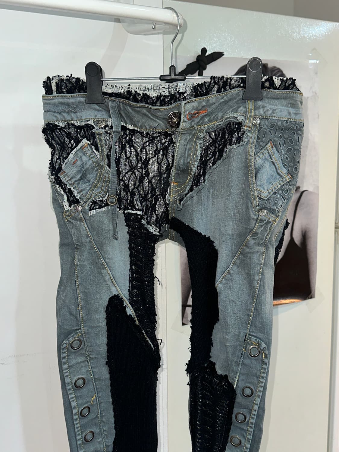 그런지 페어리 빈티지 카프리팬츠 상품이미지3