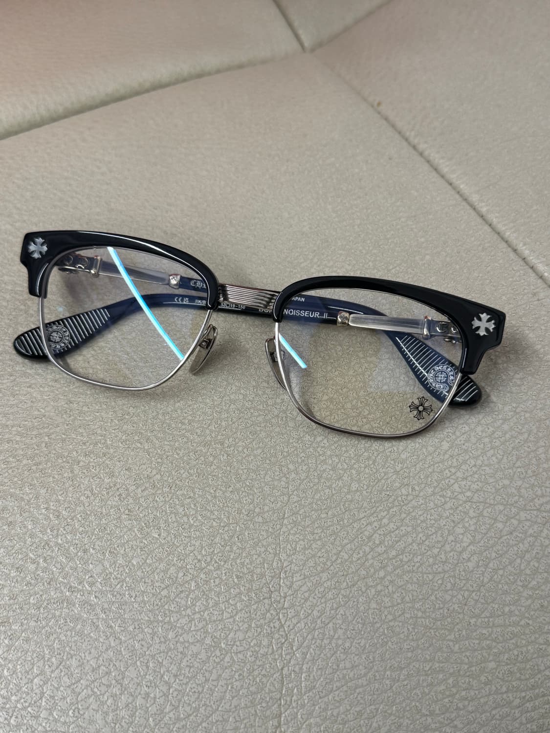 크롬하츠 보넨노이슈어2 블랙실버 새상품 상품이미지8