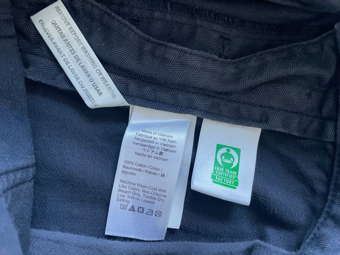 Wallace and Barnes(왈라스앤바네스) 네이비 헤링본 팬츠 상품이미지8