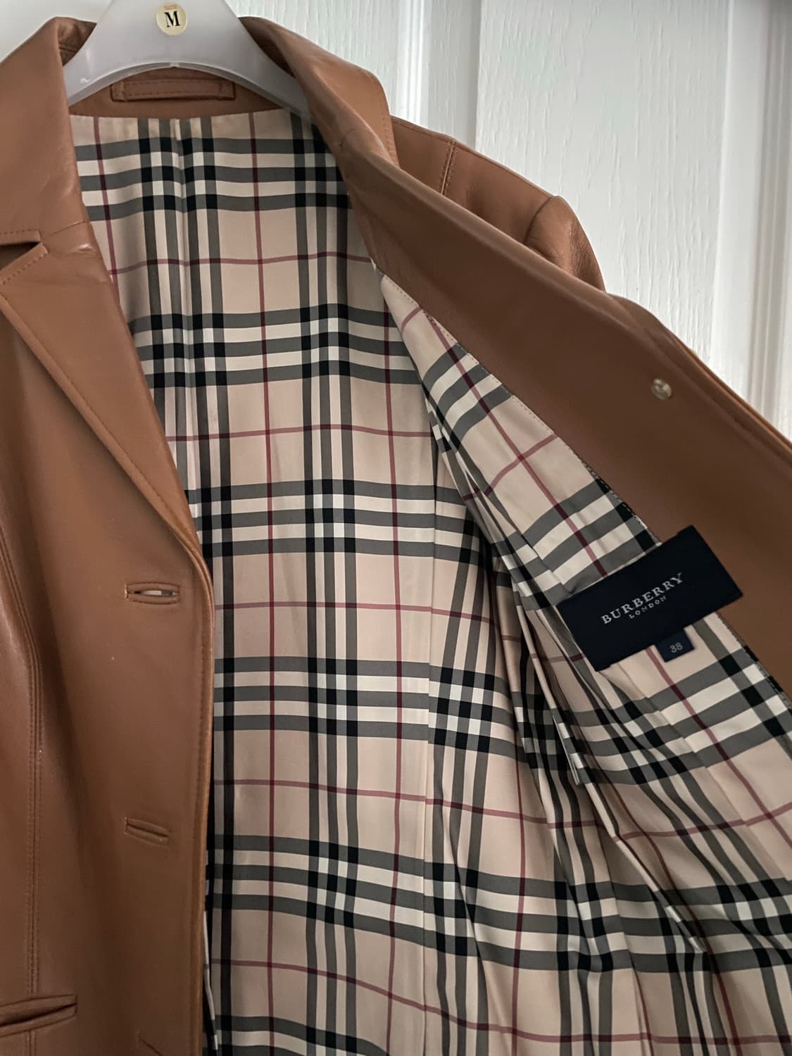 빈티지 버버리 양가죽 자켓 상품이미지4