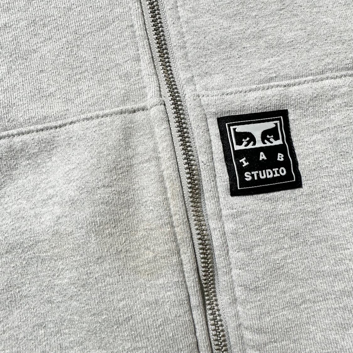 아이앱 스튜디오 x 오베이 아이콘 엑스트라 헤비 후드집업  상품이미지6