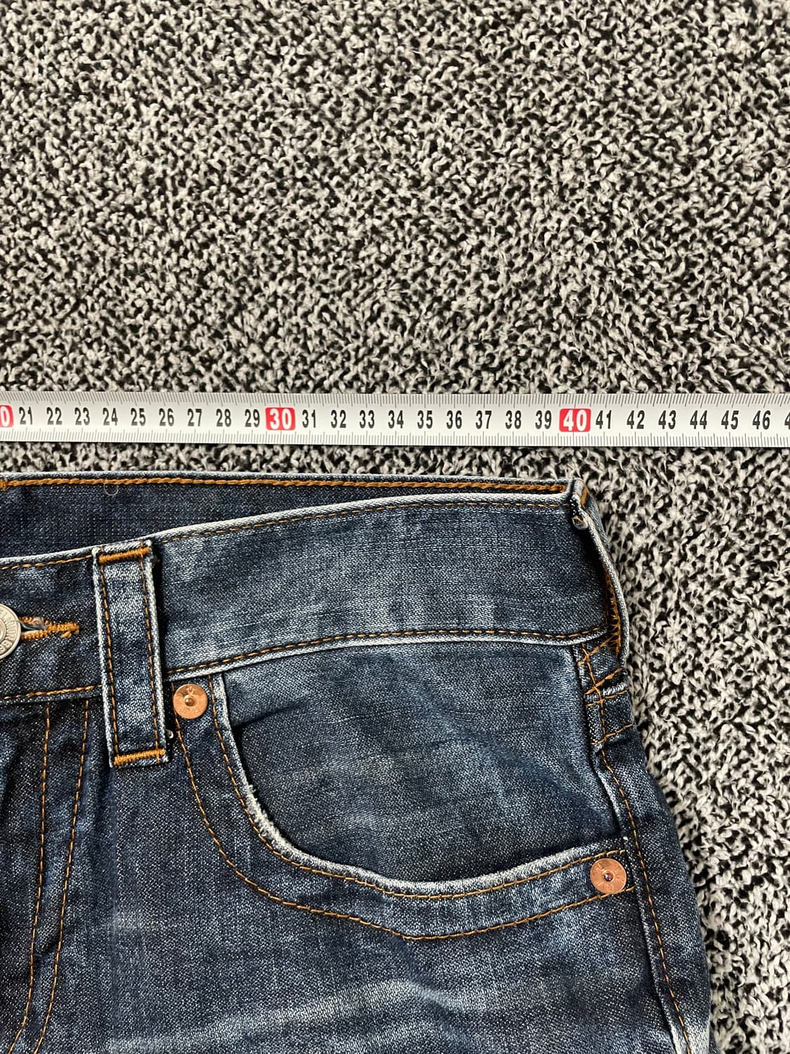 빈티지9. 트루릴리전 스트레이트핏 워싱 진 데님팬츠 청바지 상품이미지5