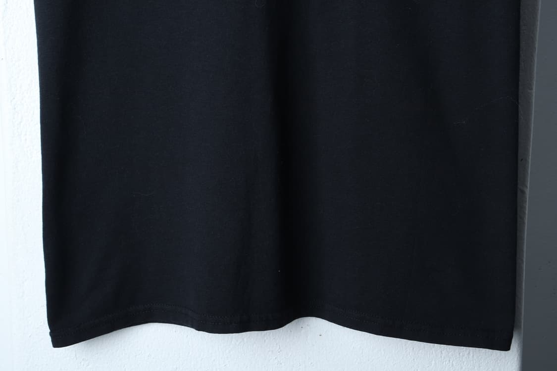 (XL-2XL) 길단 반팔 티셔츠 USA 빅사이즈 블랙-H30168 상품이미지4
