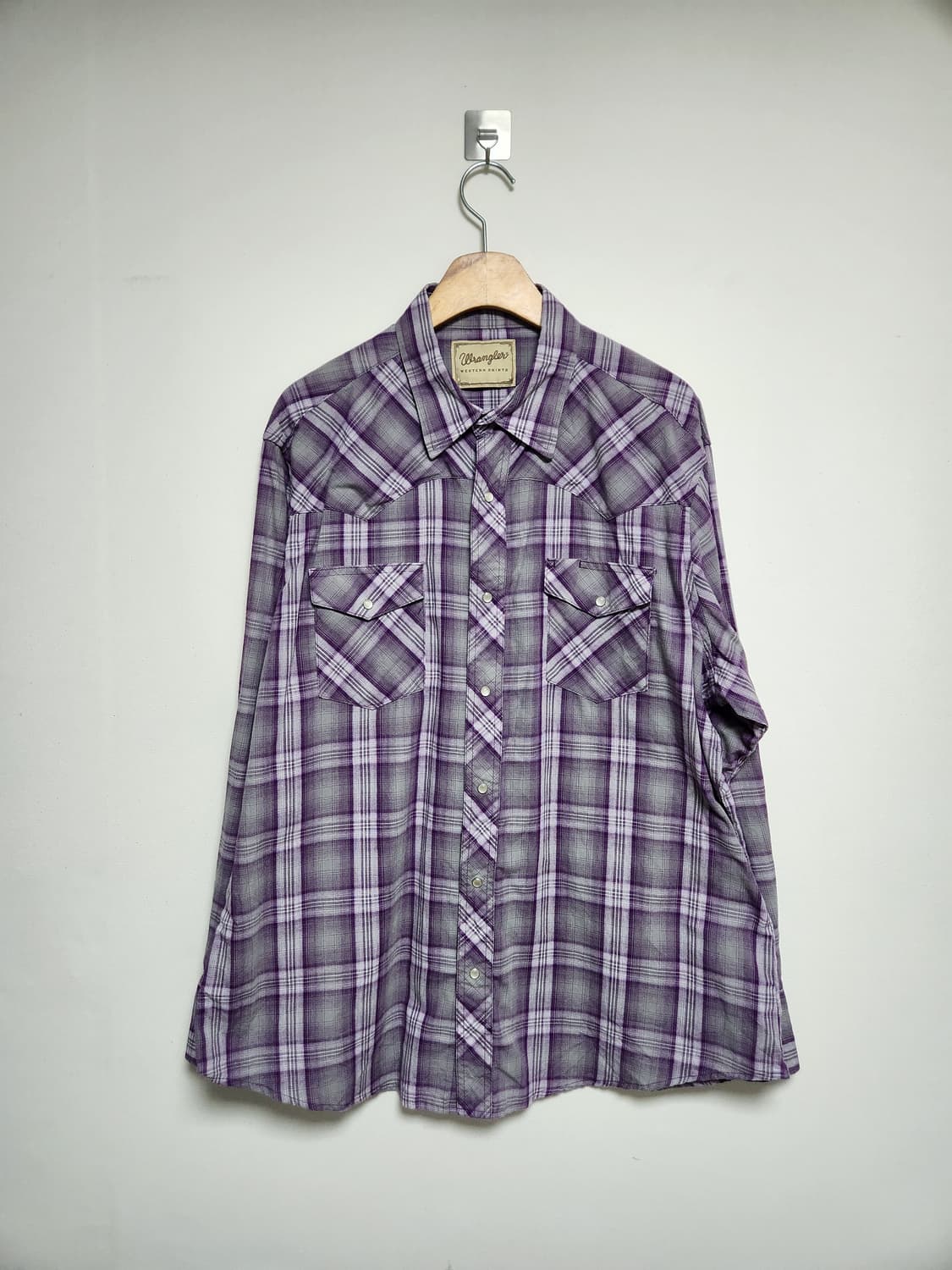 랭글러Wrangler 웨스턴 셔츠 XL - S135 상품이미지1