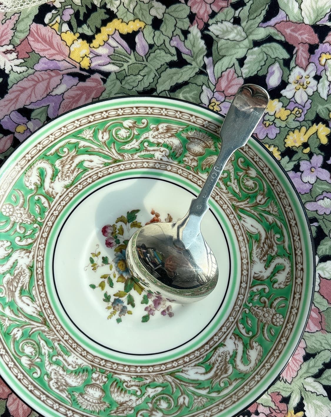 영국 앤틱 실버플레이트 티 캐디스푼 상품이미지3