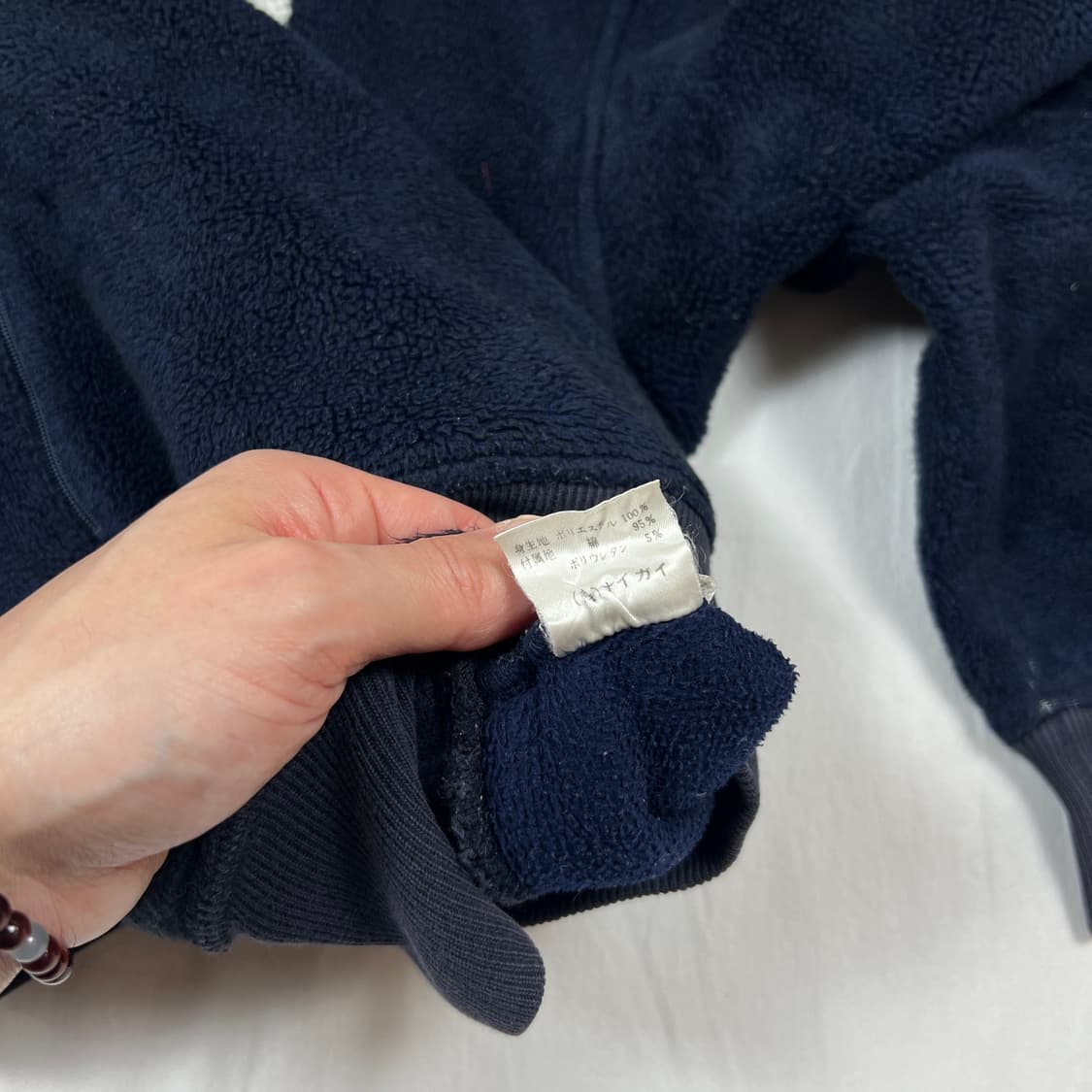 90‘s 폴로스포츠 polo 스펠아웃 성조기 플리스 후드티 상품이미지8