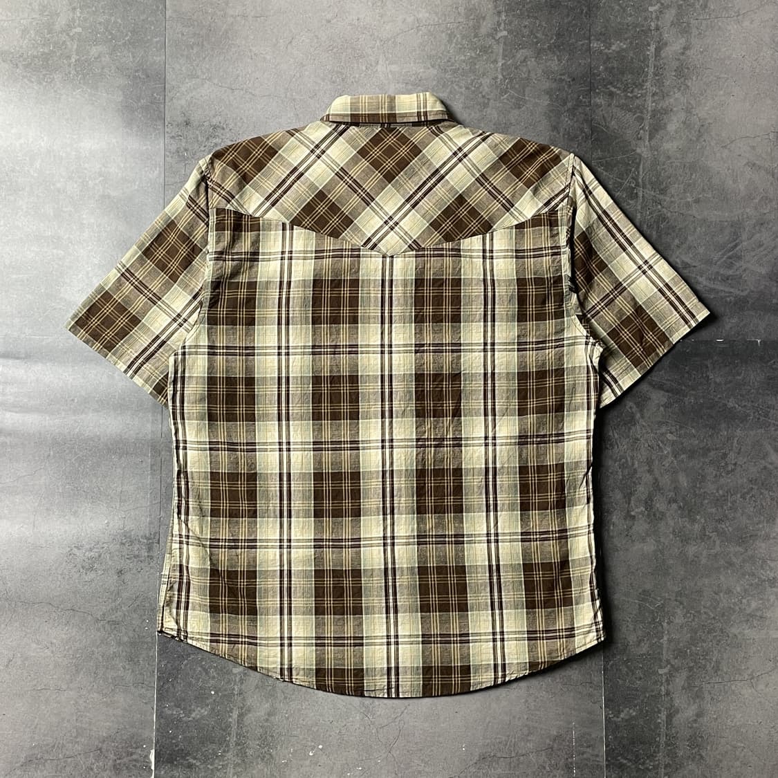 DICKIES 디키즈 빈티지 체크 웨스턴 반팔 셔츠 A00937 상품이미지7