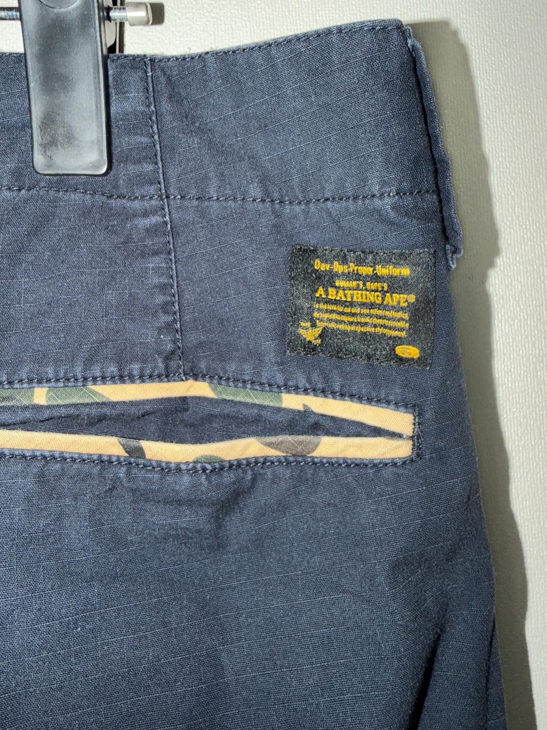 90년대 베이프 립스탑 팬츠 상품이미지1