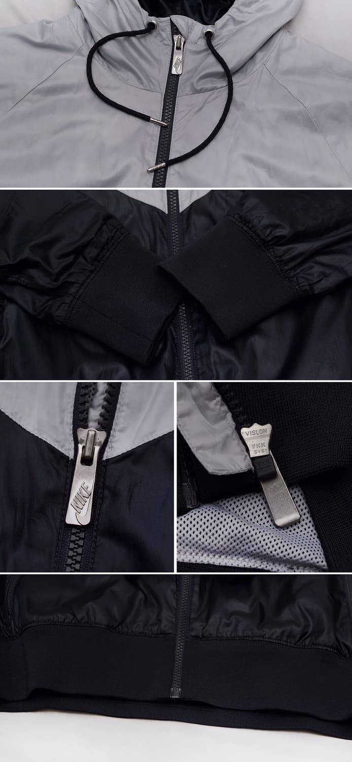 나이키 NSW 윈드러너 우븐 라인드 후드집업 자켓 검회 (L / 100) 상품이미지7