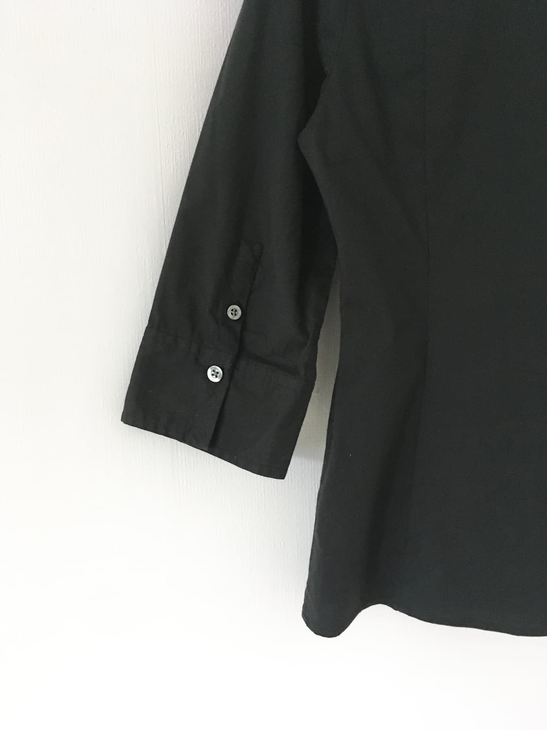 black slim shirt 상품이미지6
