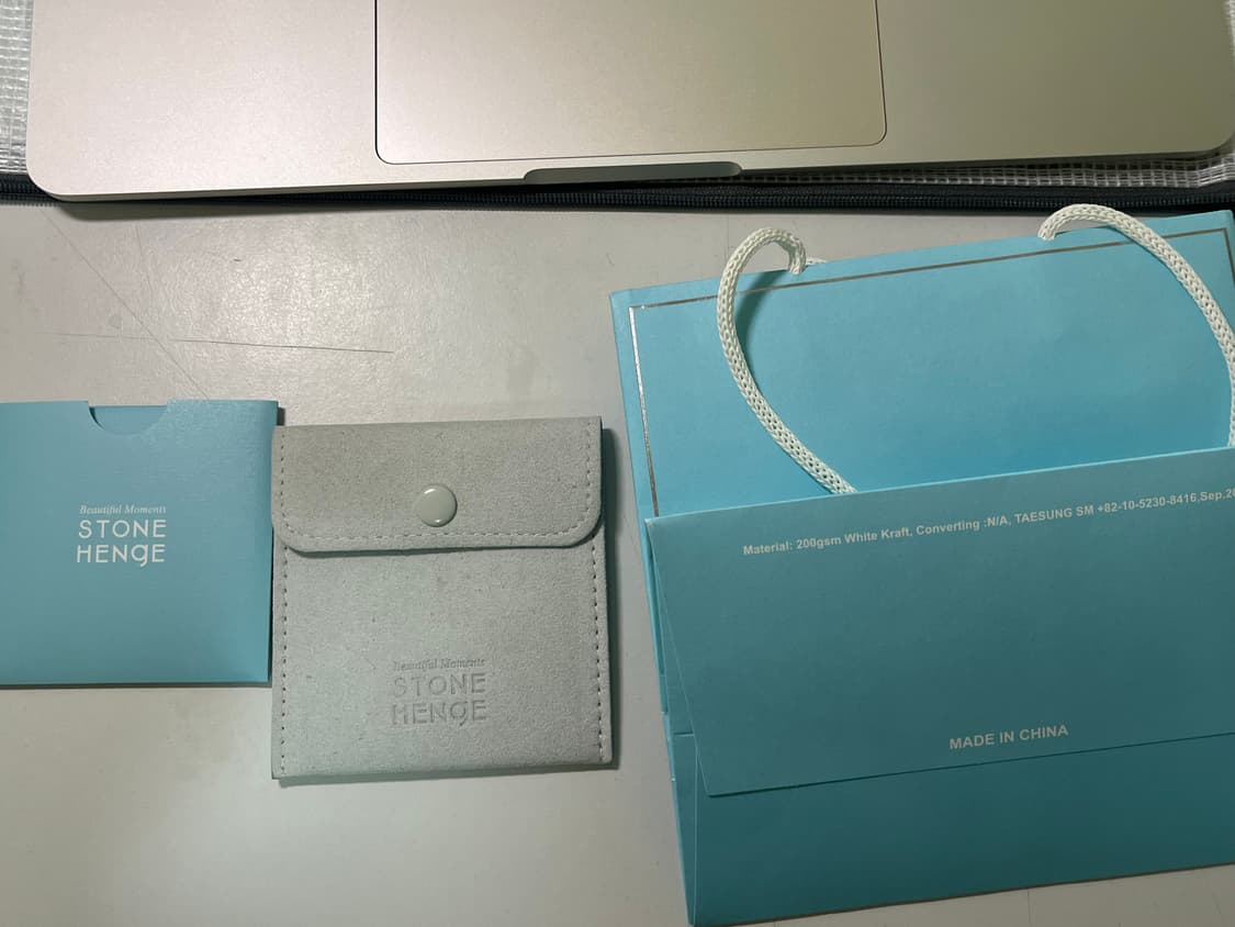 스톤헨지 14k 로즈골드 목걸이 상품이미지2