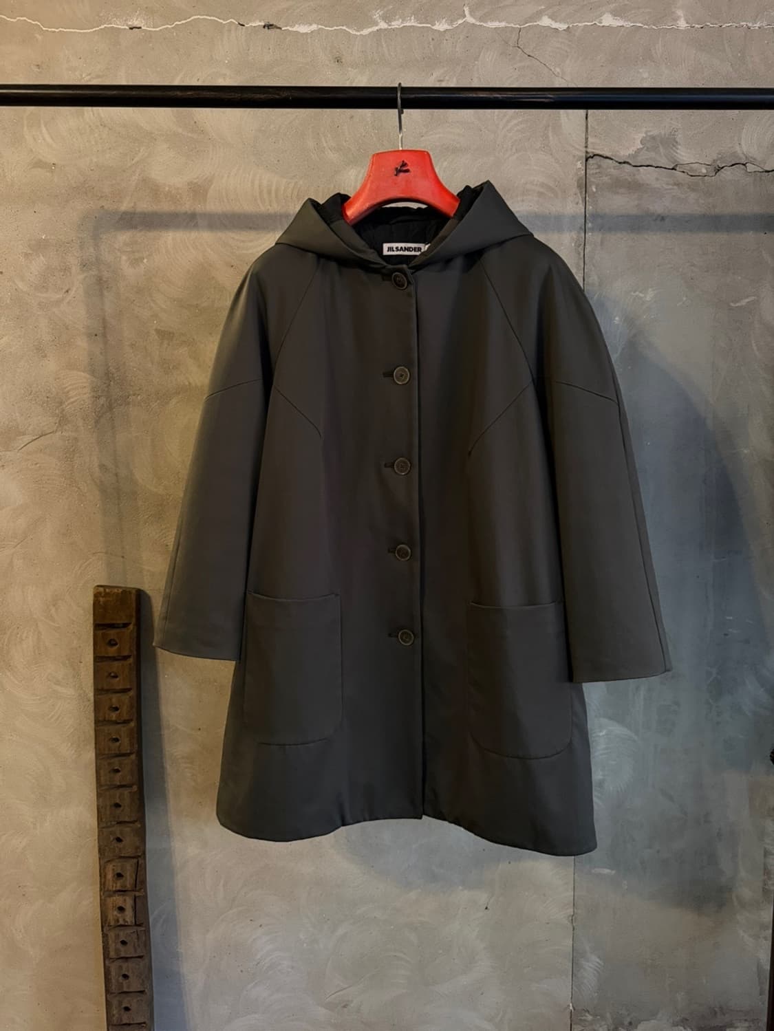 질샌더 후드 패딩 코트 55~66 상품이미지1