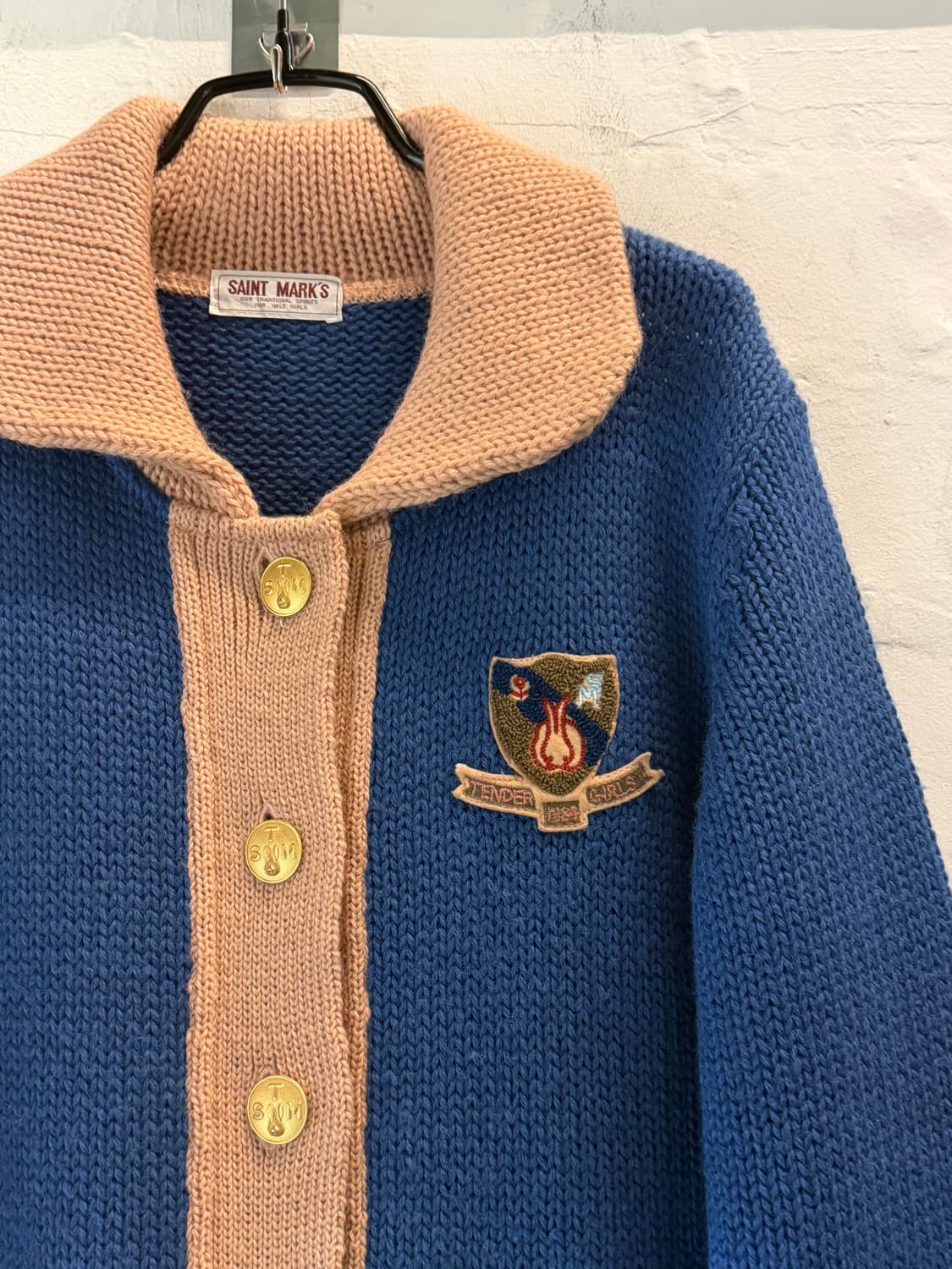 Saint Marks 울 니트 가디건 Jpn9 상품이미지3