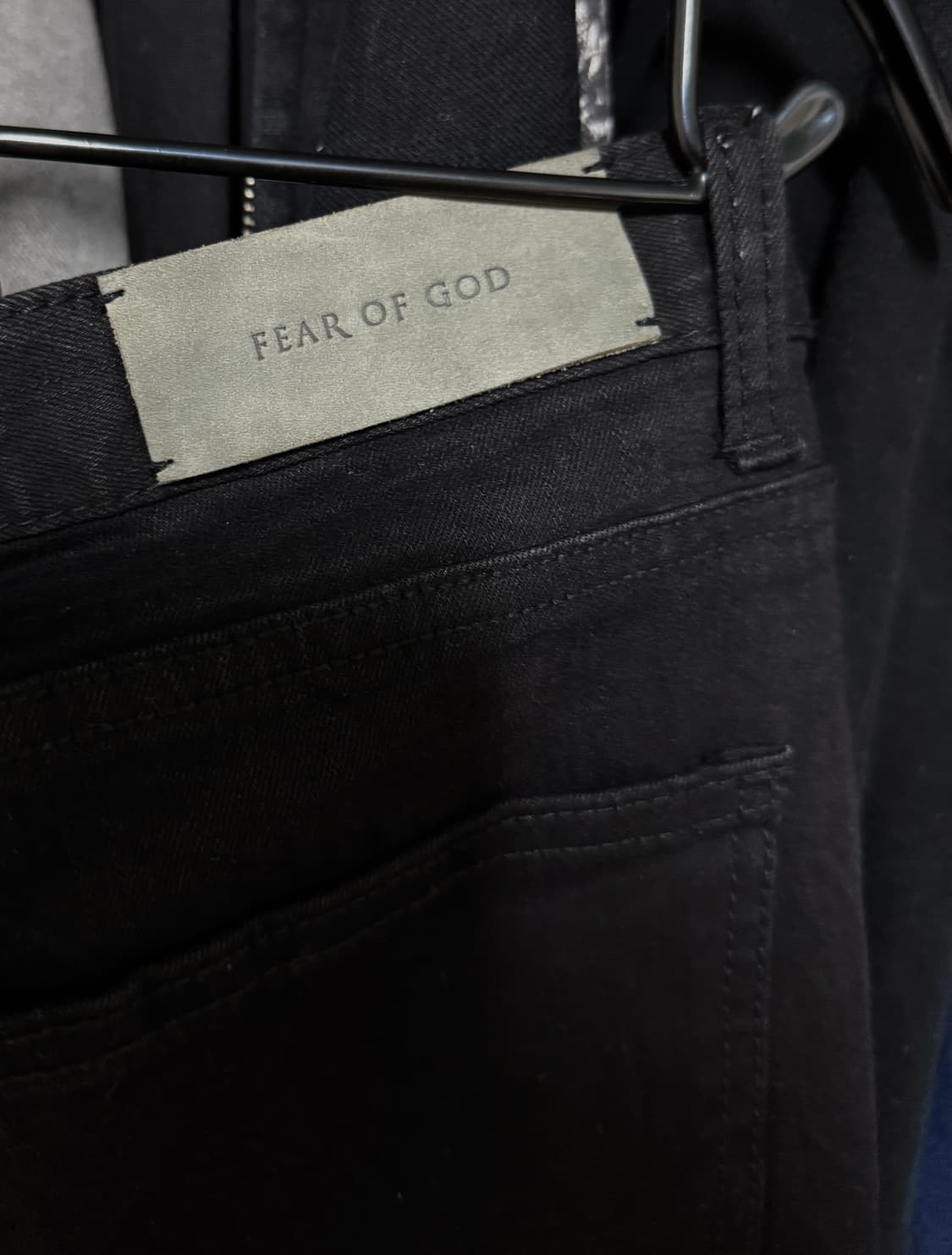 피어오브갓 디스트로이드 지퍼 데님 진 32 상품이미지4