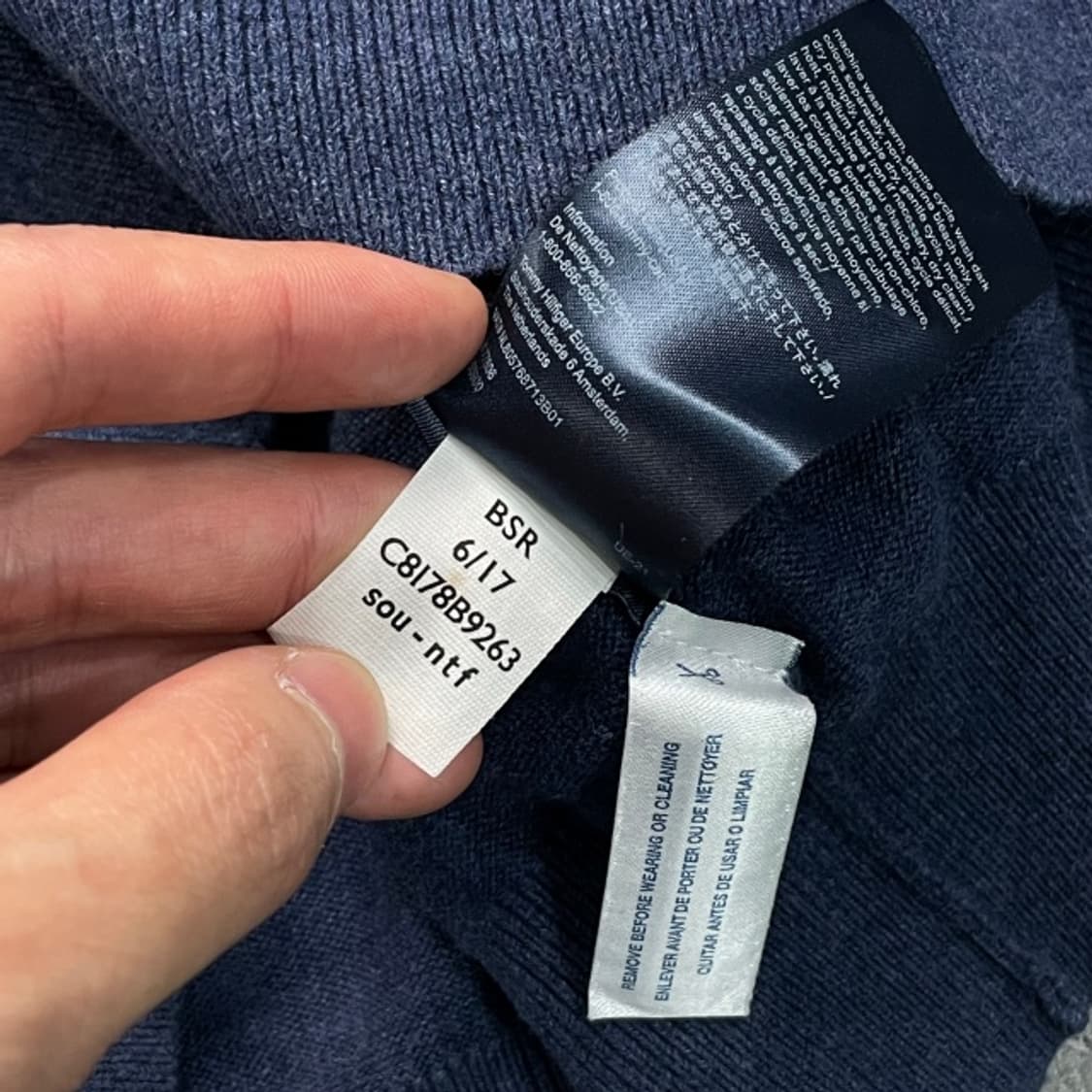 100 타미힐피거 니트  상품이미지4