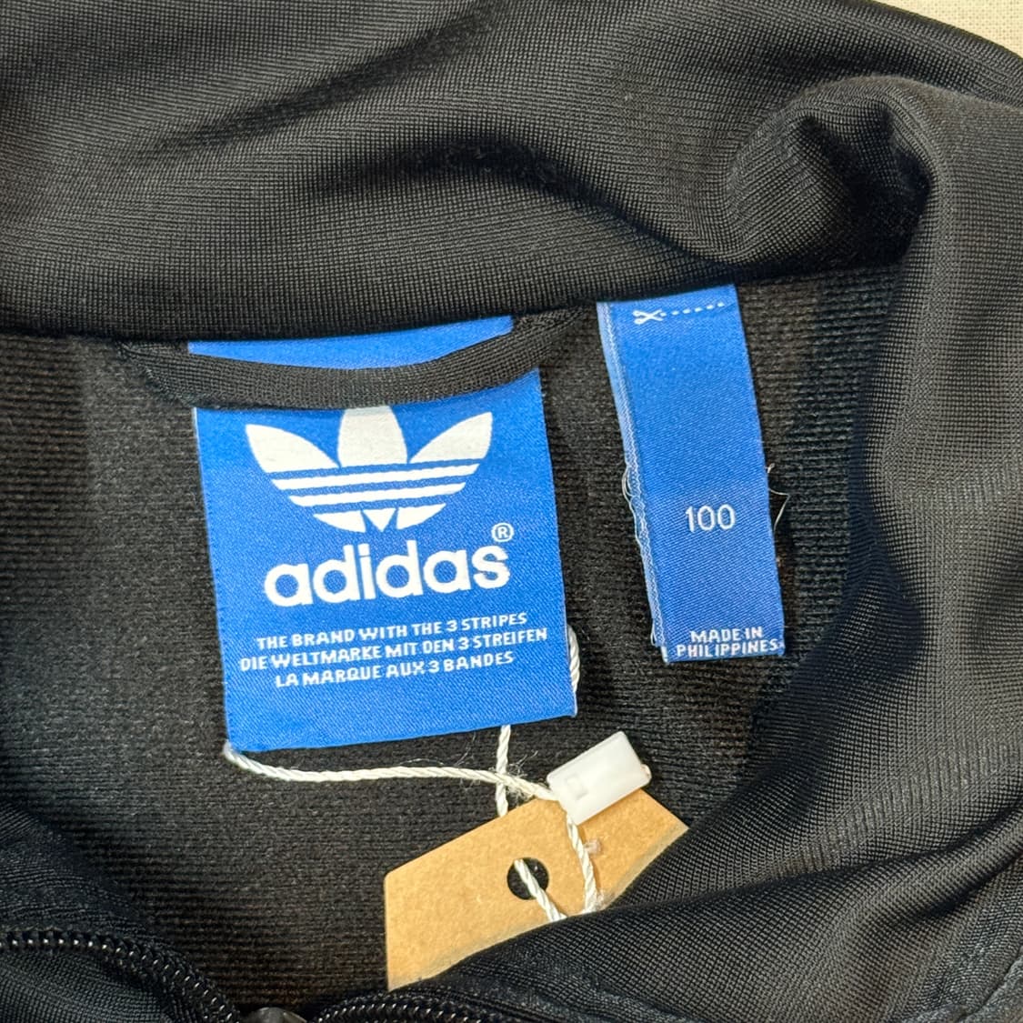 100) 아디다스 파이어버드 삼선 져지 트랙탑 집업 블랙 A1 상품이미지8