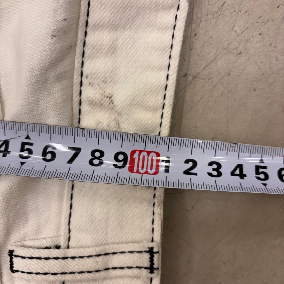 돌체앤가바나 그래피티 화이트 데님 팬츠 상품이미지5