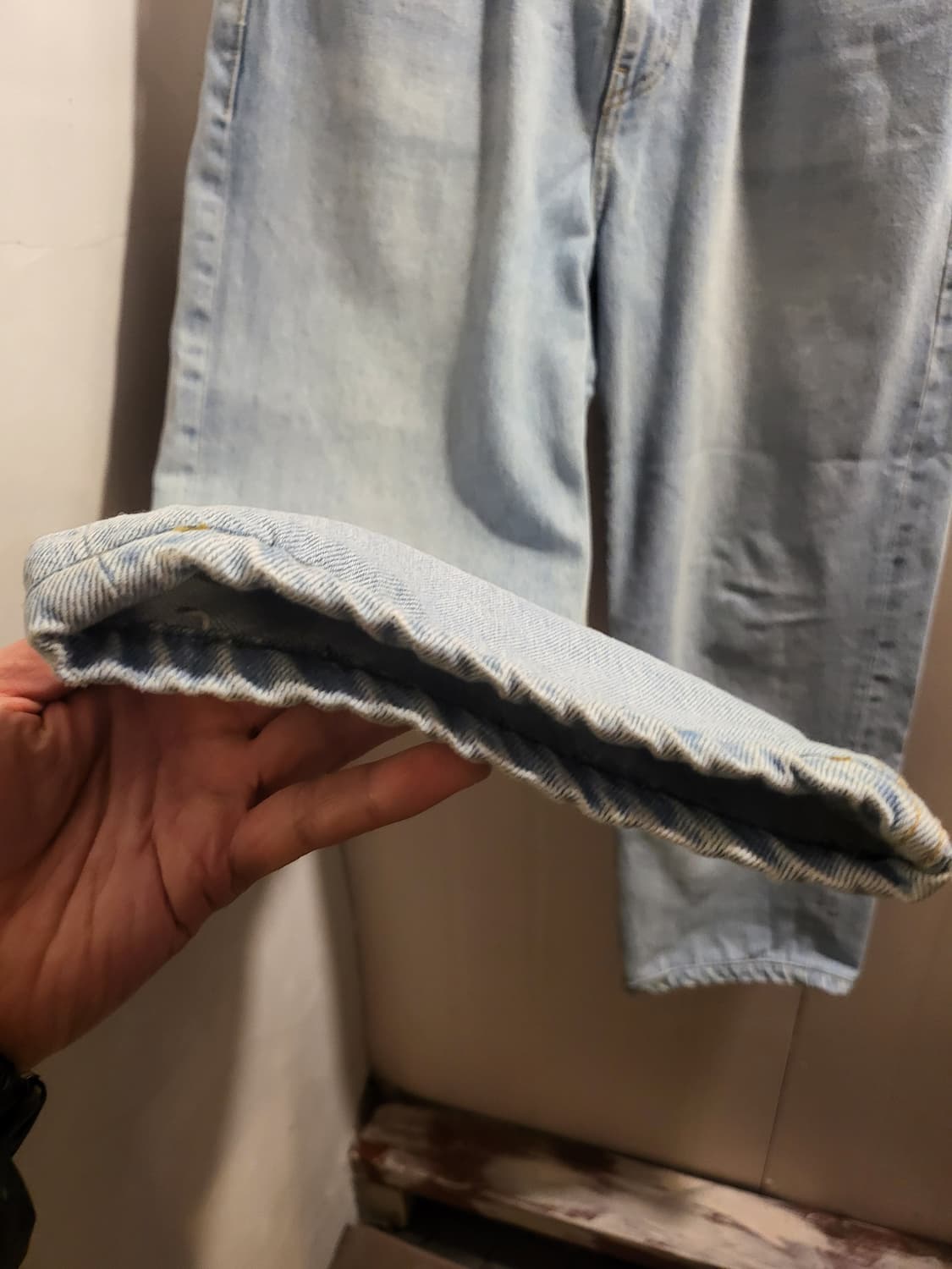 스테디에브리웨어 연청 데님 상품이미지3