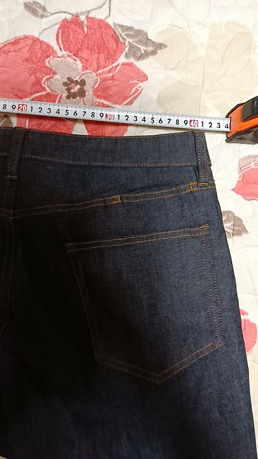 무인양품 스판청바지 실측32인치 기장103 상품이미지6