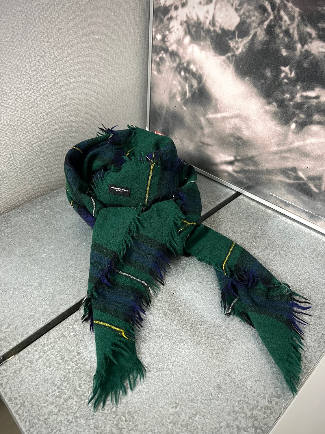 COMME des GARCONS tricot-CHECK STOLE 상품이미지1