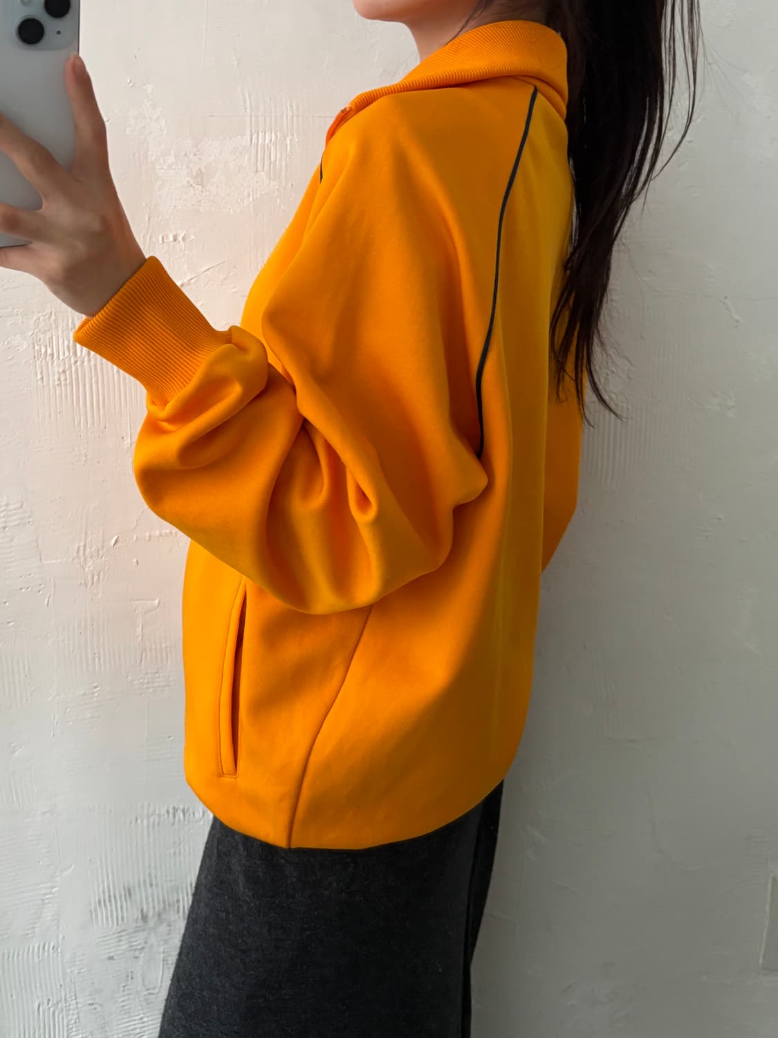 Adidas 아디다스 오렌지 옐로우 컬러 서독제 트랙탑 상품이미지2