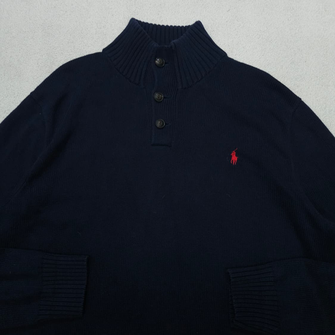 폴로 랄프 로렌 신형 모크넥 니트 XL 상품이미지3