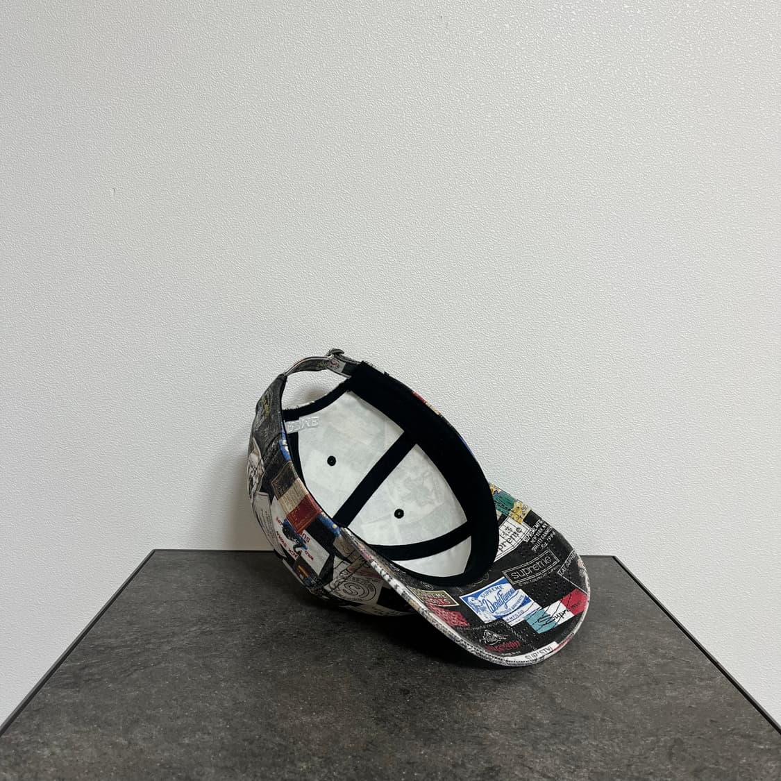 슈프림 라벨 매거진 볼캡 모자 6패널 캡 상품이미지7