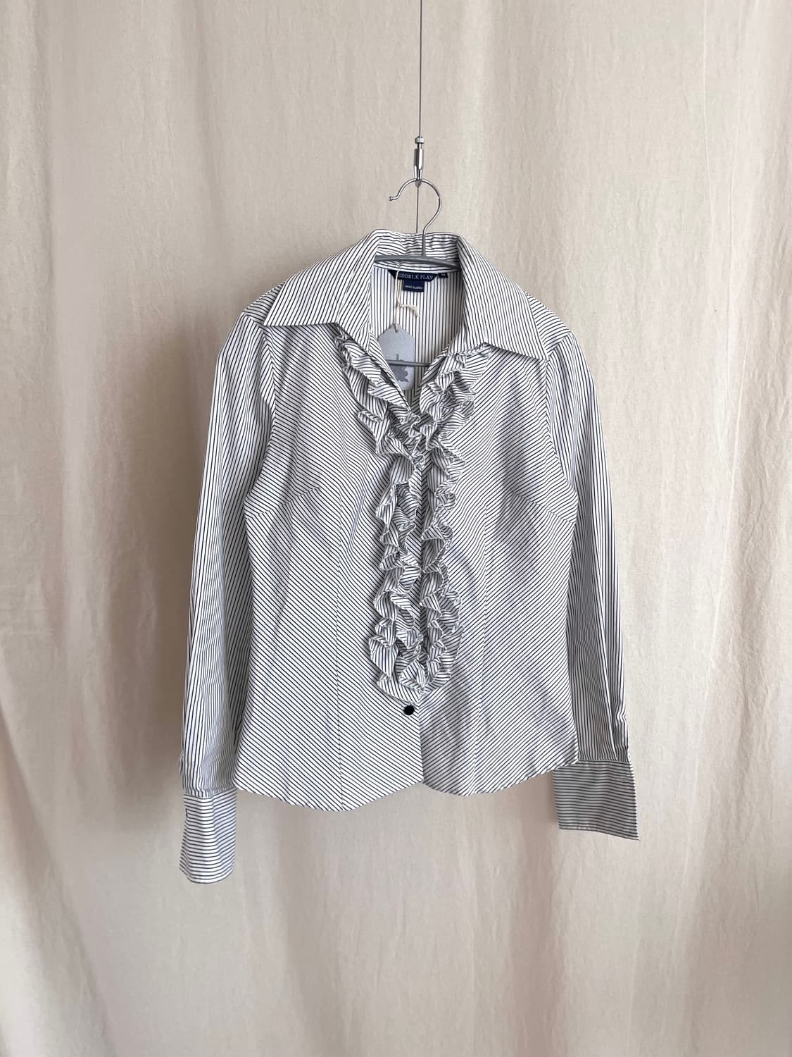 Midori K Plan Stripe Blouse 상품이미지1
