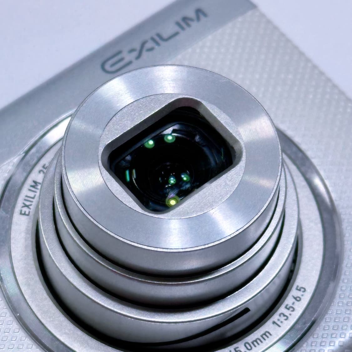 (작례 O) 카시오 엑슬림 ex-zr60 아이보리 상품이미지5