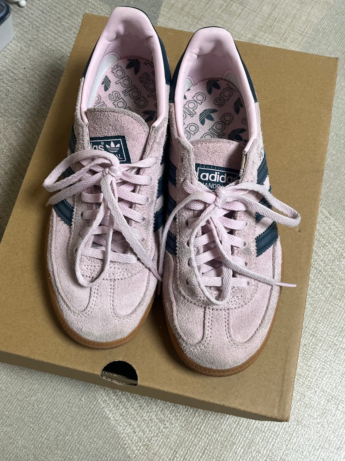 아디다스 스페지알 핑크 스웨이드 230 상품이미지2