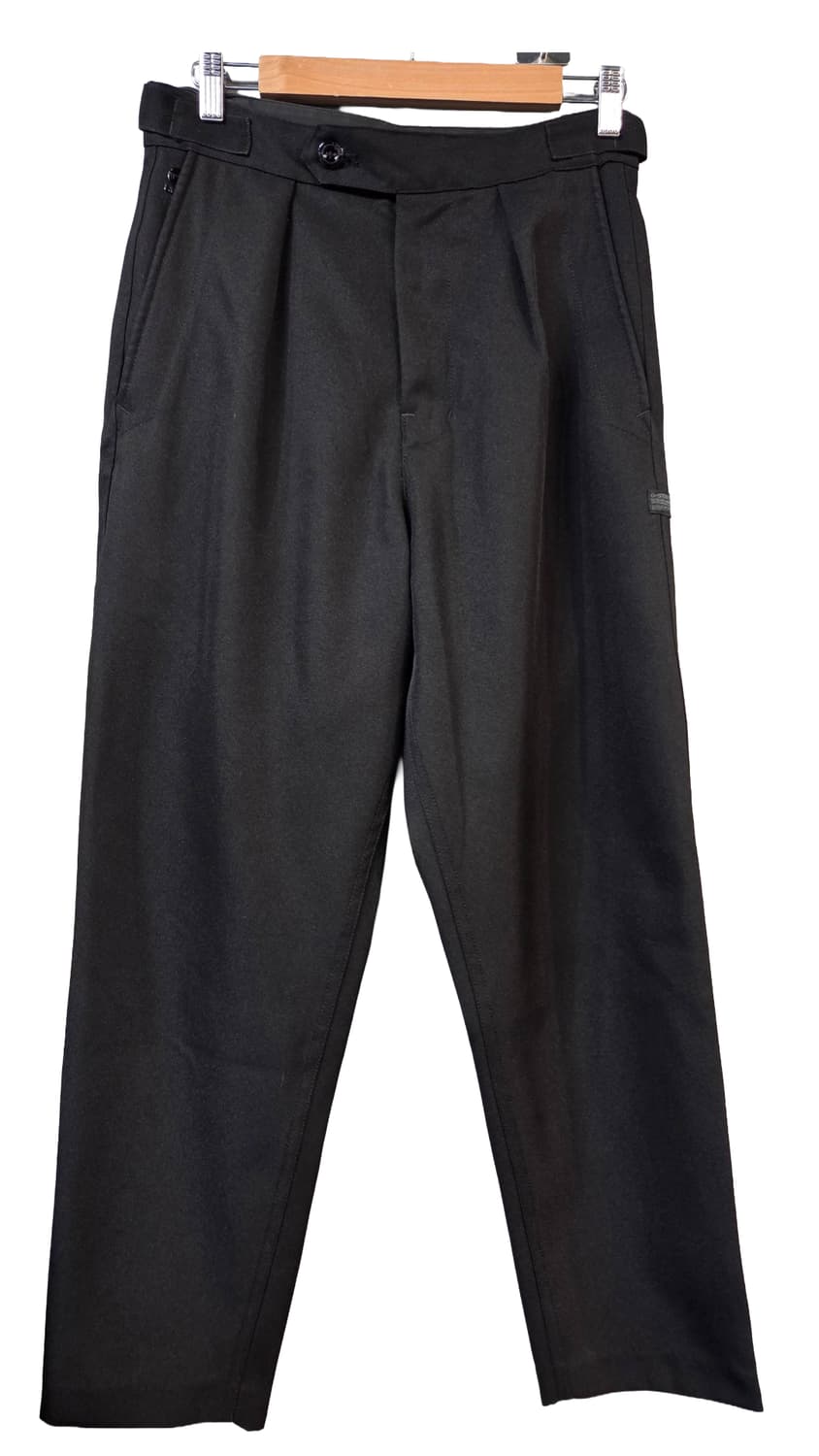 G-STAR검정색 플리츠 와이드 팬츠(W28/L30) 상품이미지1