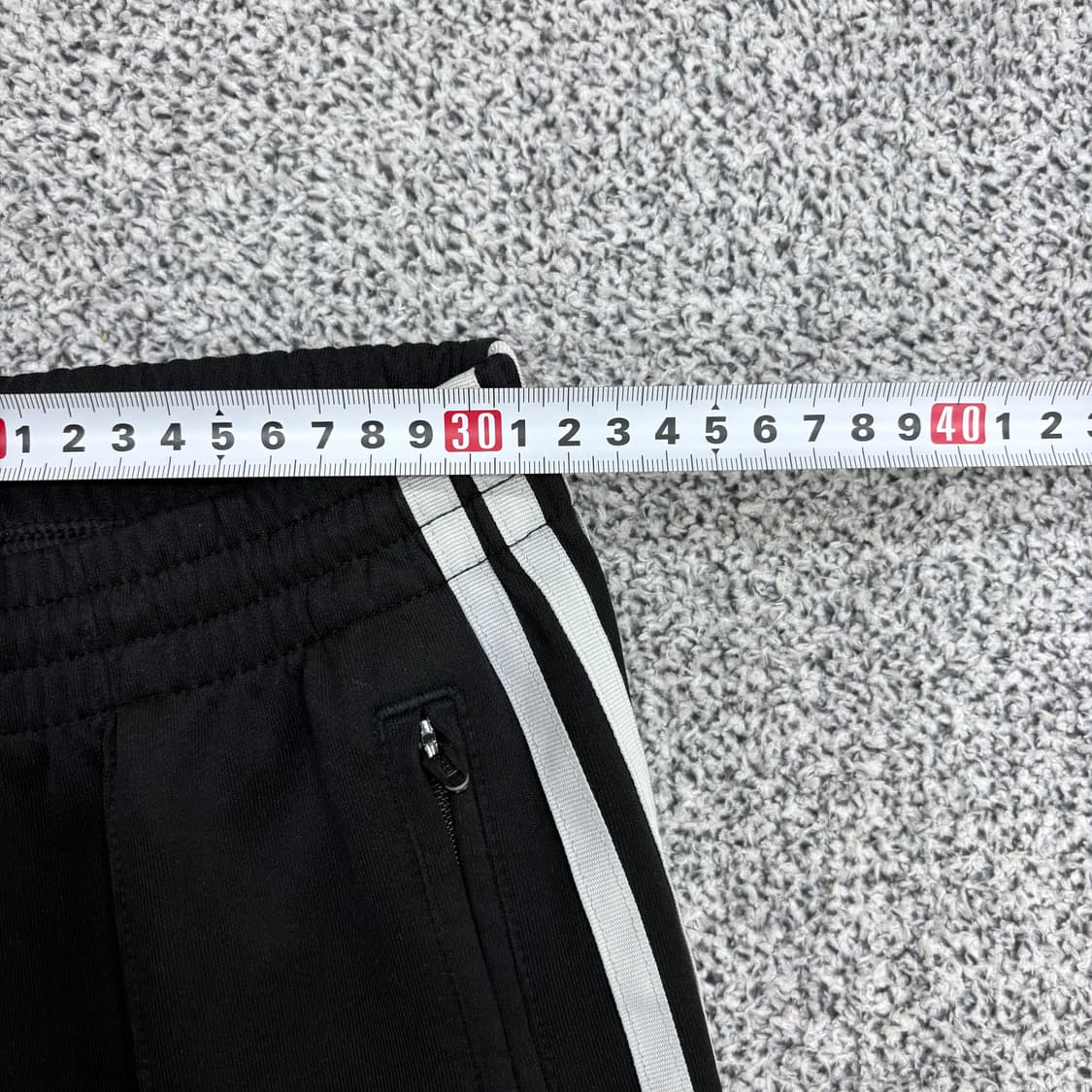 XS 아이다스 삼선 트레이닝 밴딩 팬츠 0303J 상품이미지7