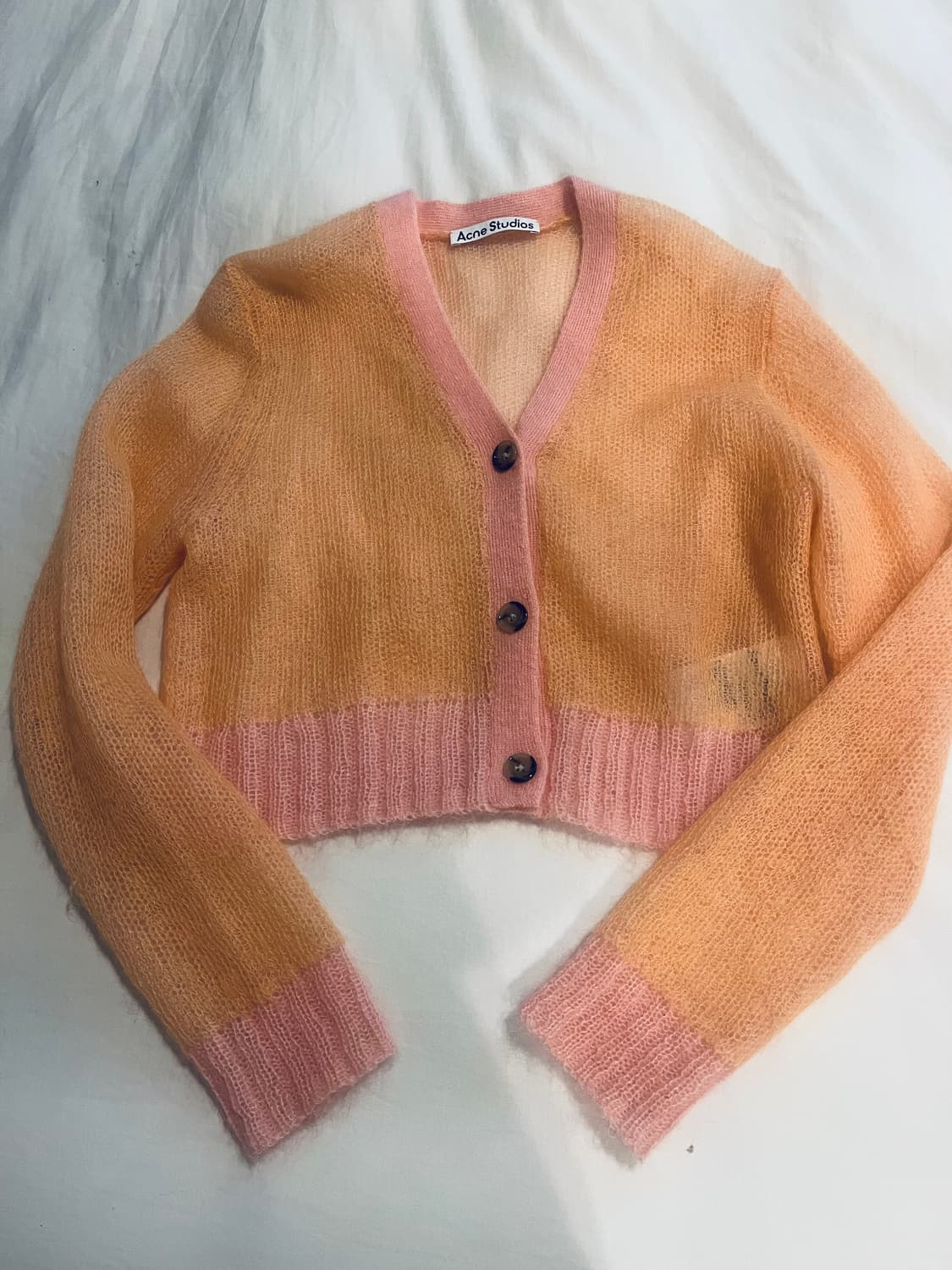 Acne Studio 아크네 스튜디오 모헤어 가디건 상품이미지1