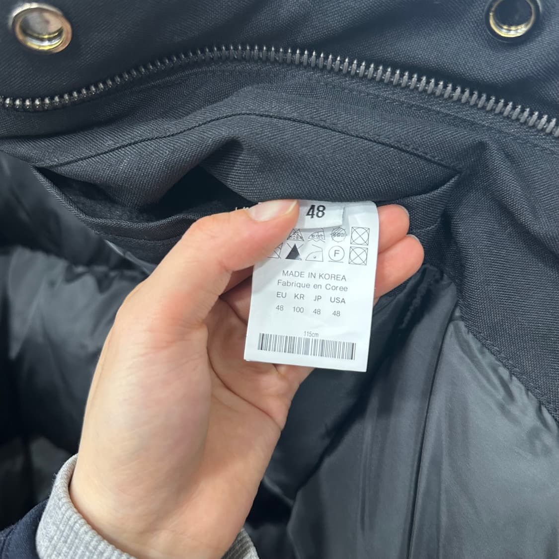 우영미 코듀라 구스다운 패딩 상품이미지6