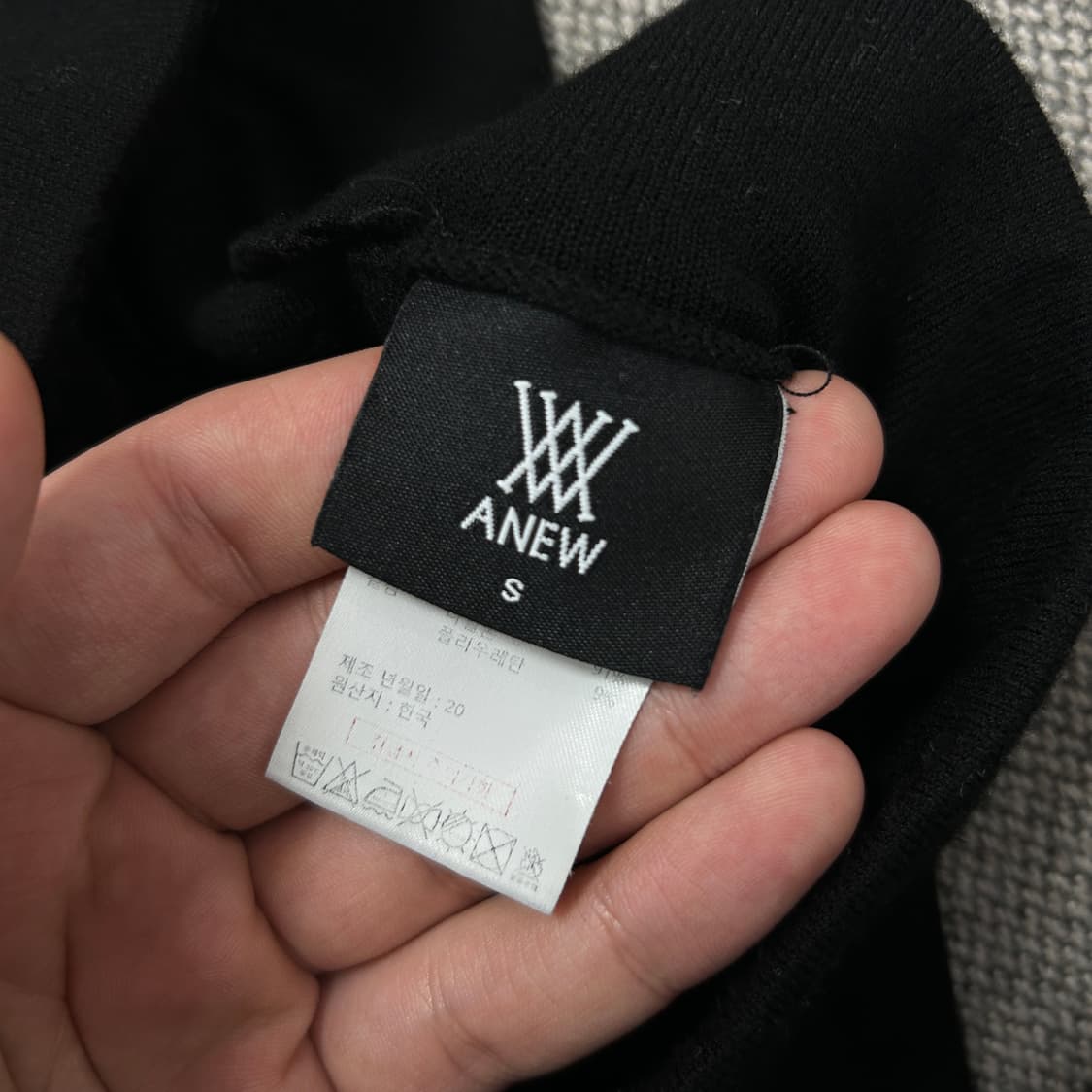 어뉴 골프 니트 미니스커트(S) 상품이미지2