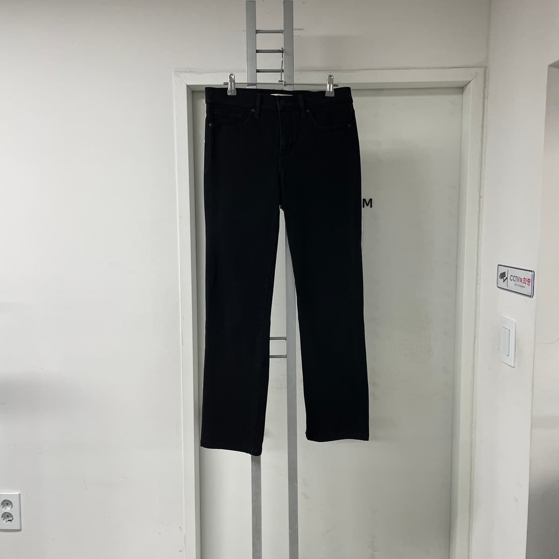 리바이스 블랙 데님 팬츠 28 상품이미지5