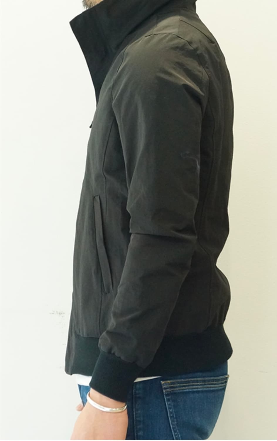 (착샷) 준하시모토 하이넥 블루종  junhashimoto 상품이미지10