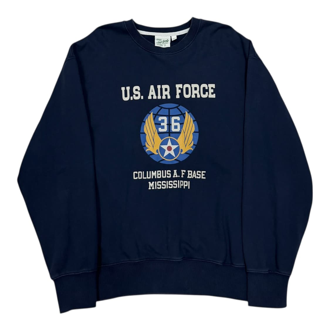 유니폼브릿지 US 에어포스 스웻셔츠 맨투맨 네이비 XL 상품이미지1
