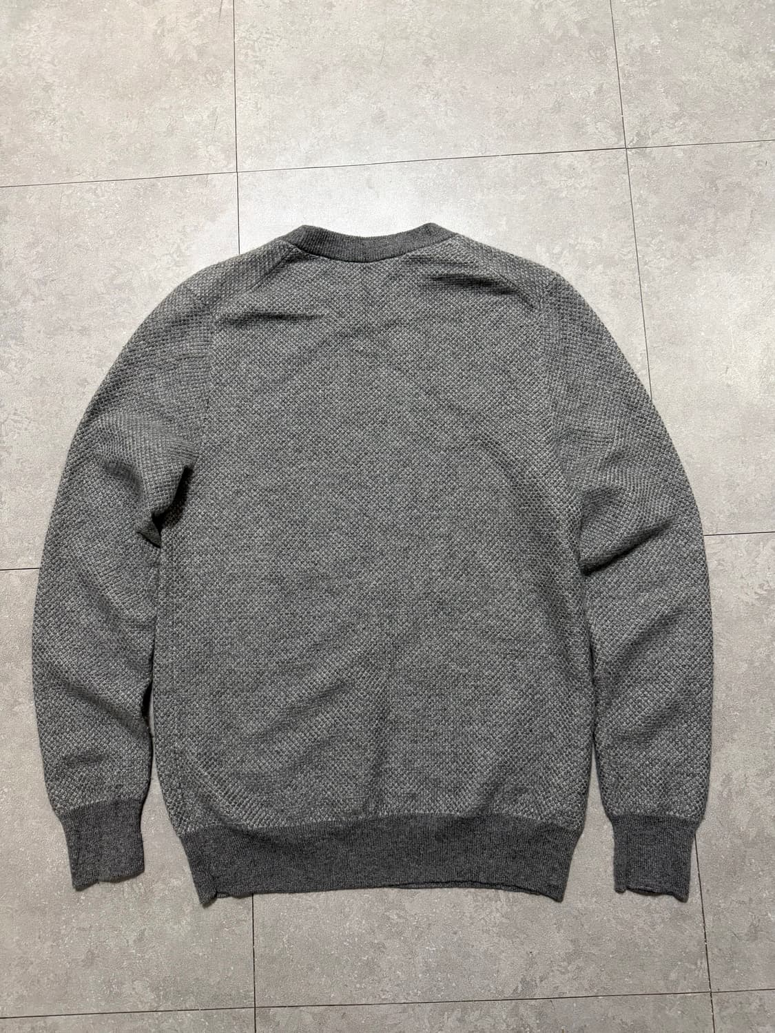 띠어리 캐시미어 100 그레이 빈티지 울 니트  95 size   상품이미지7