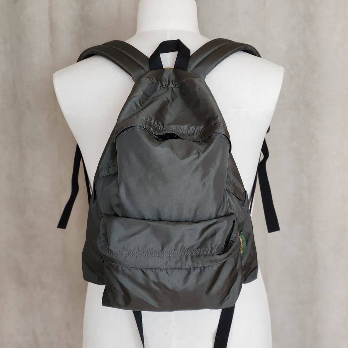 Herve Chapelier 프랑스 에르베 샤플리에 나일론 데이팩 올리브 상품이미지2