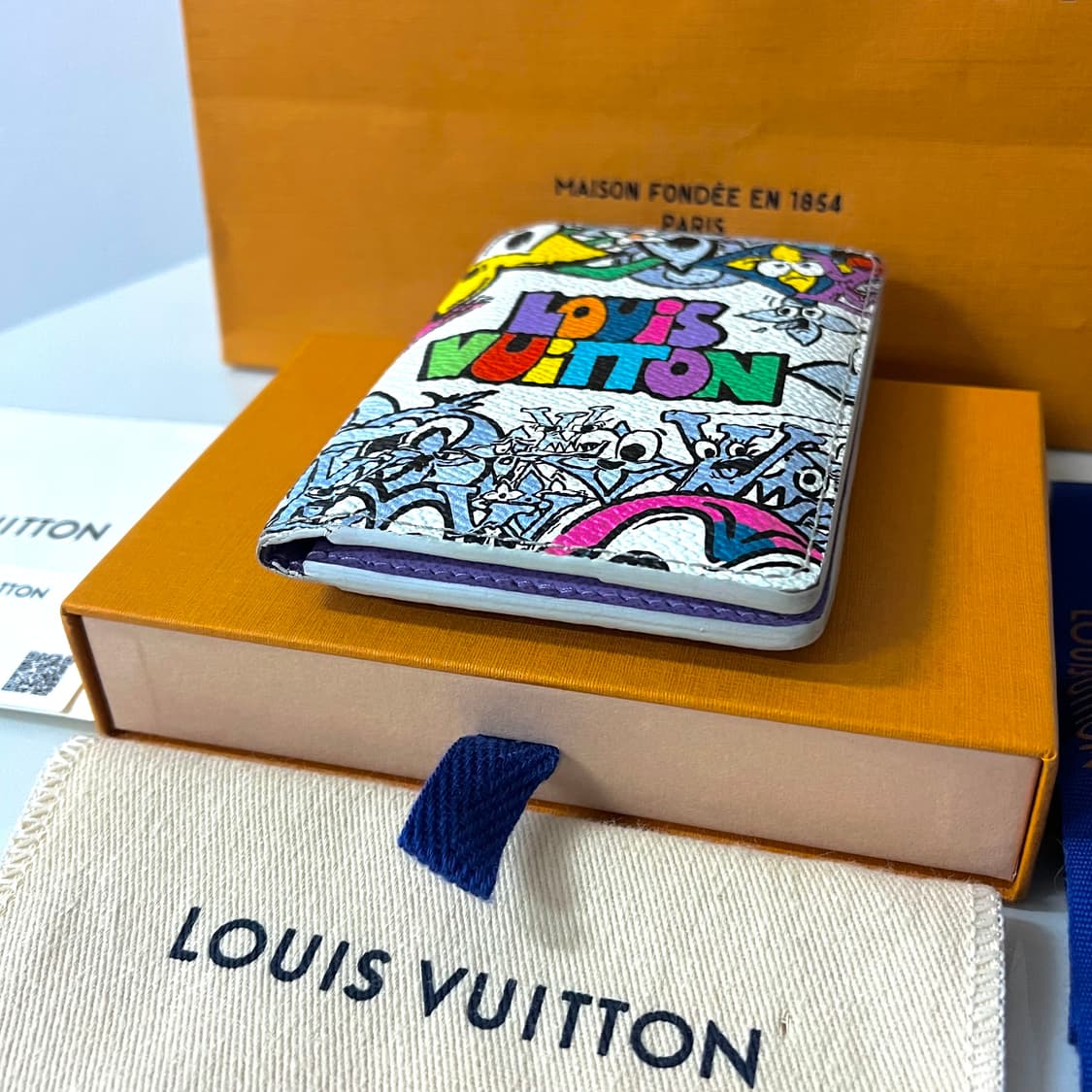 [A급/한정판] 루이비통 코믹스 포켓 오거나이저 카드지갑 M82024 상품이미지7